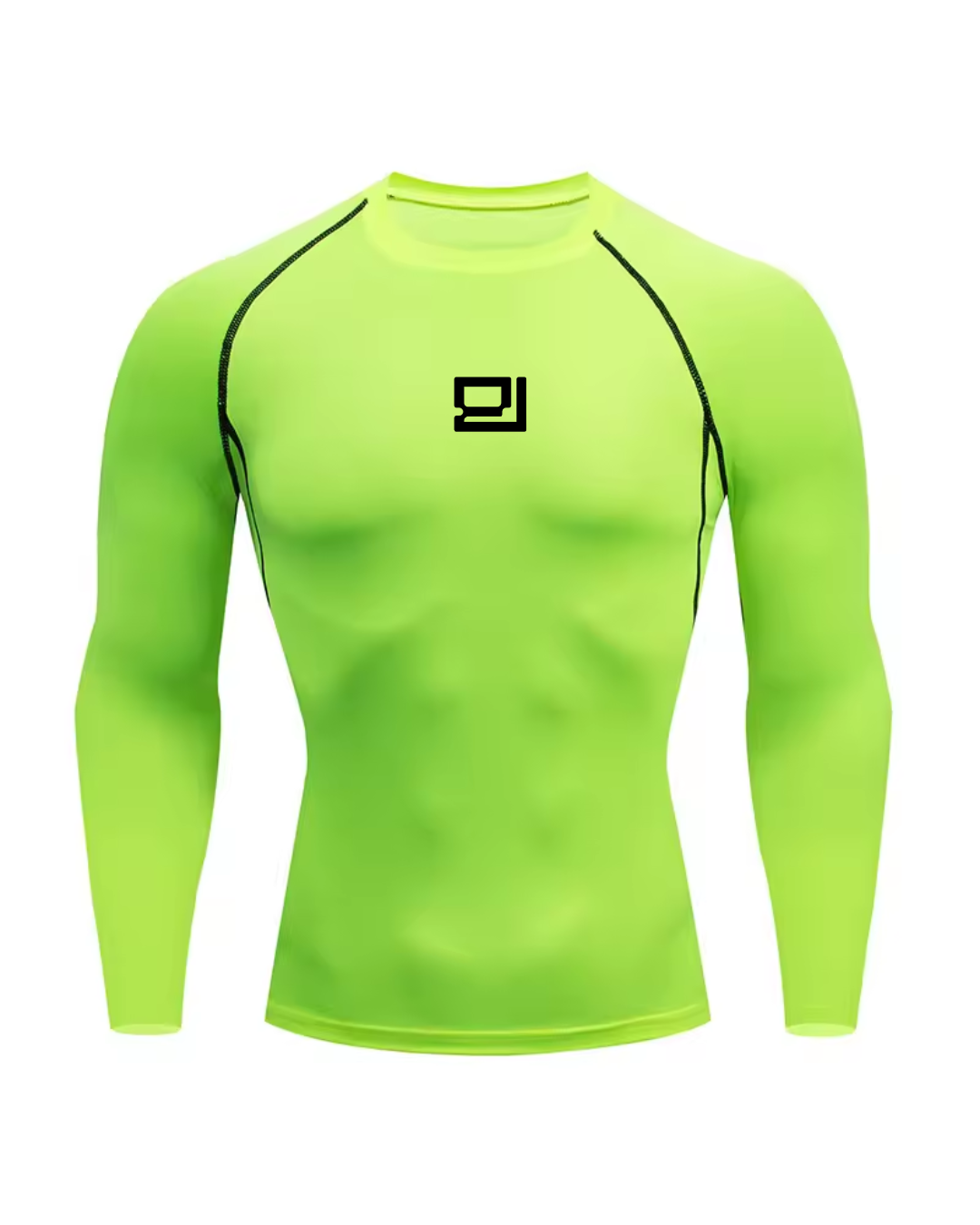 Compression T-Shirt Full Sleeve (Lime)