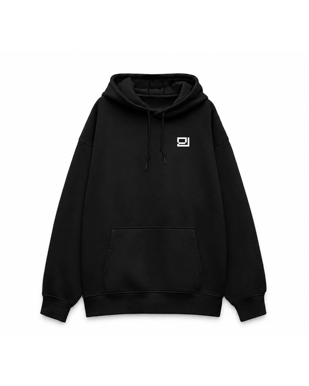 Premium Fleece Hoodie 400 GSM (Black)