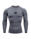 Compression T-Shirt Full Sleeve (Grey)