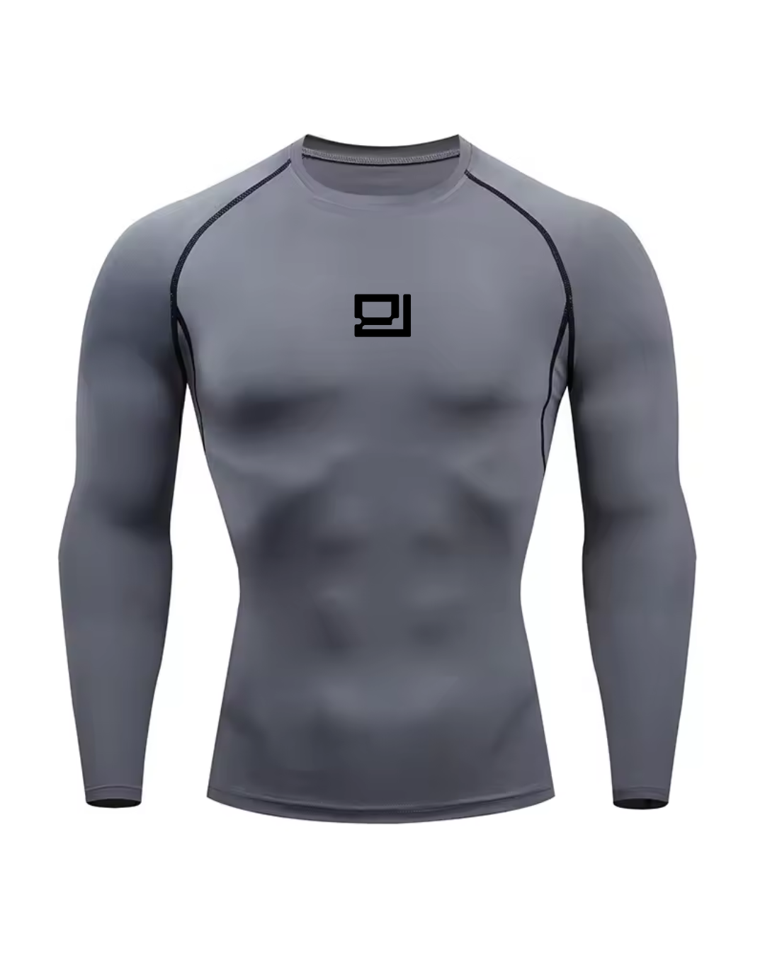 Compression T-Shirt Full Sleeve (Grey)