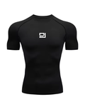Compression T-Shirt Half Sleeve (Black)