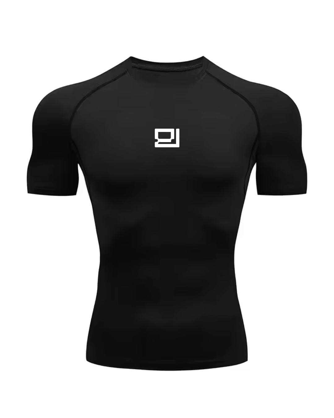 Compression T-Shirt Half Sleeve (Black)