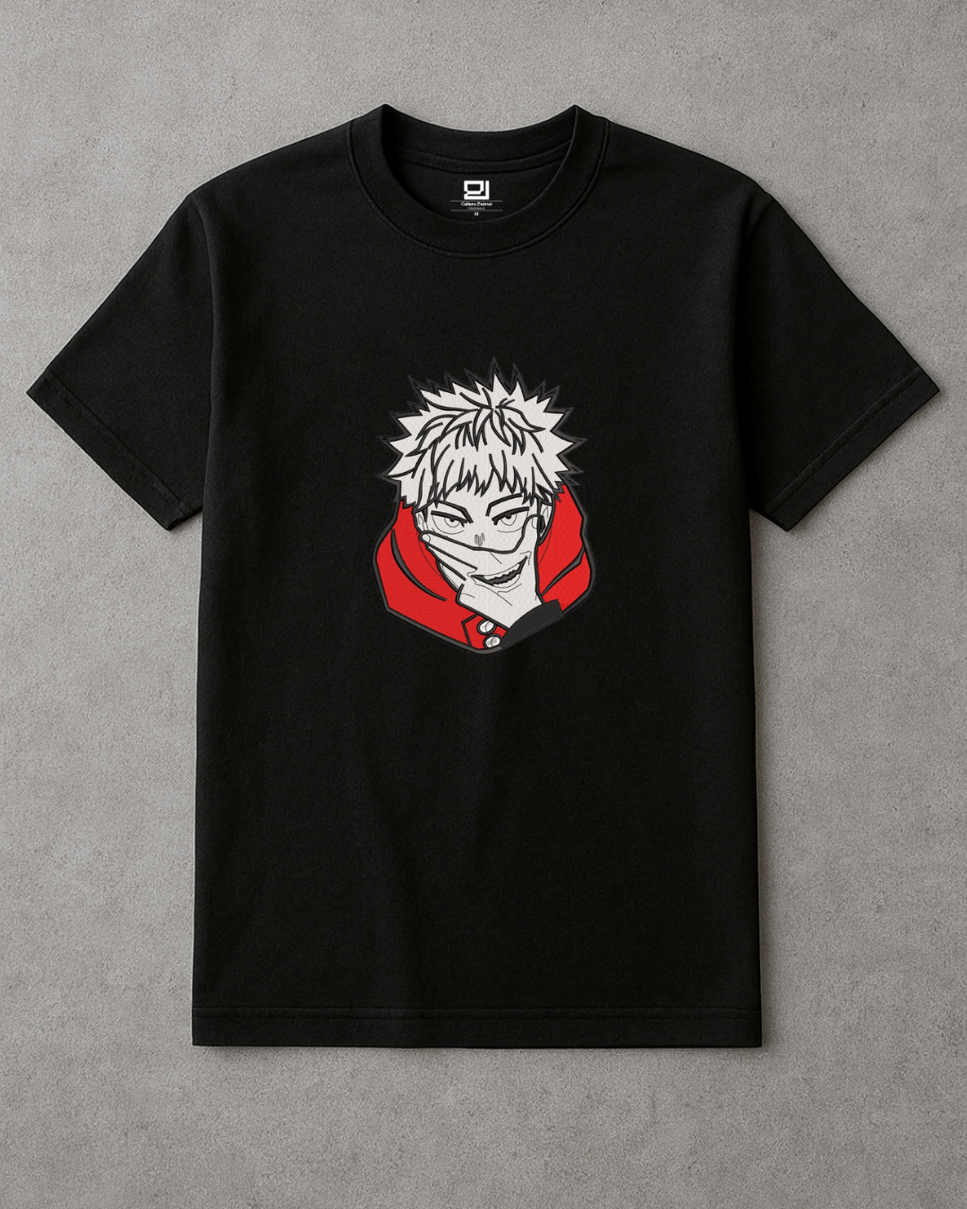 Yuji Itadori Embroidered Oversized T-Shirt