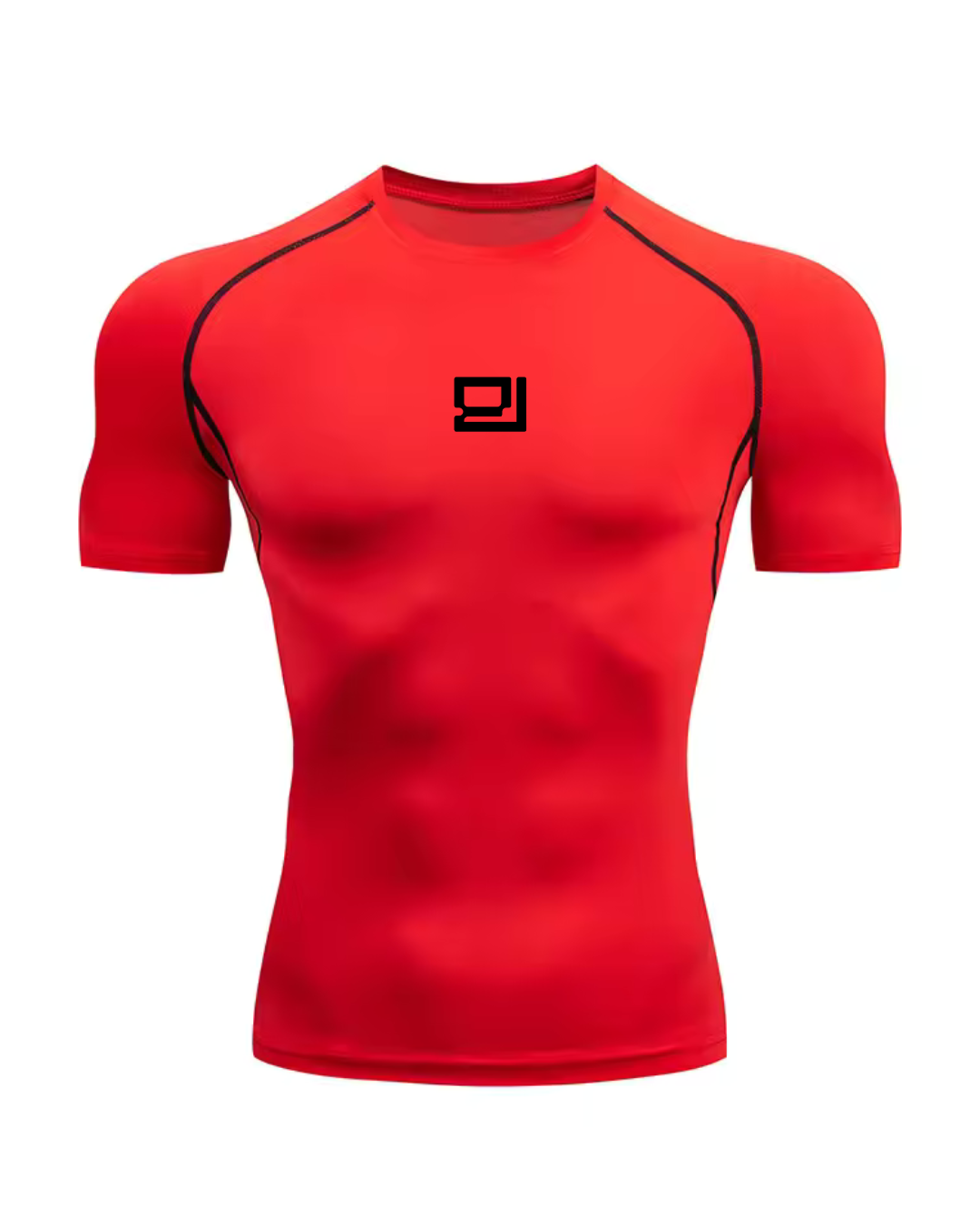 Compression T-Shirt Half Sleeve (Red)