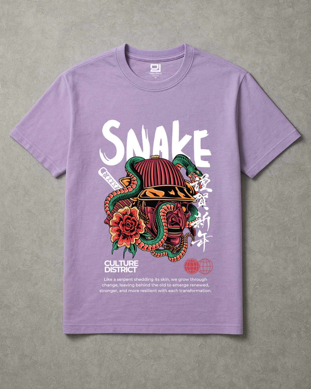 Snake Oversized T-Shirt